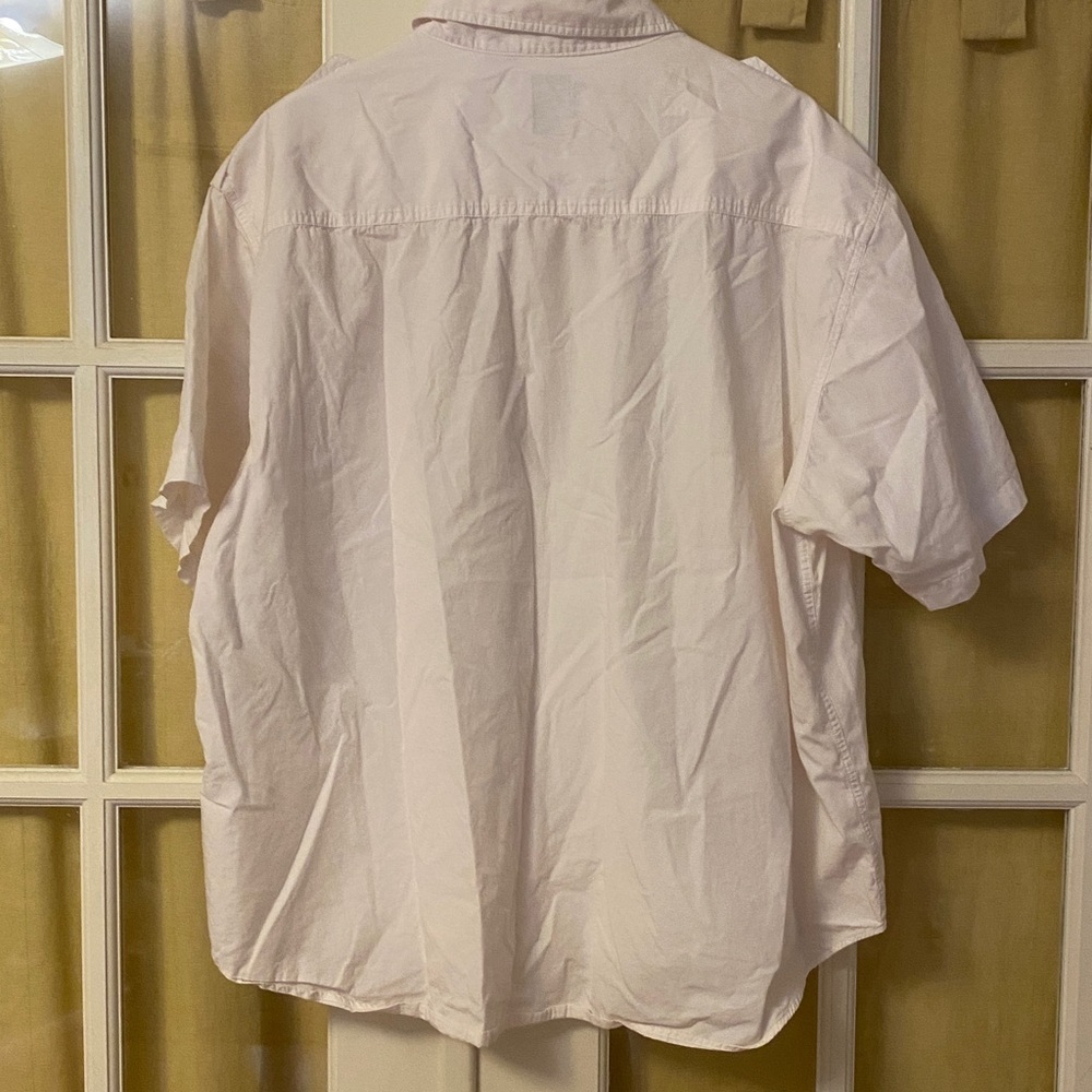 Classic White Men's Shirt. 100% cotton. Perfect for a office work - Picture 4 of 5